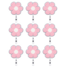 Vibranting Florals Snap On Embellishment for Label Key-Style E