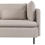 Beliani EGERIS 4 Seater Modular U-Shape Sofa Beige Fabric 6