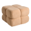 Beliani Pouffe CALIENTE Boucle Beige 4