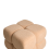 Beliani Pouffe CALIENTE Boucle Beige 6