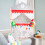 Puppet Theater - ROBA - Solid Wood Frame - Gray / Red - Clock with Hands 6