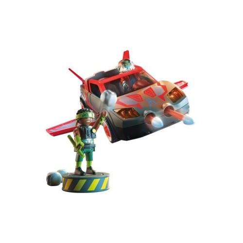 PLAYMOBIL Playmobil Held met Voertuig 2