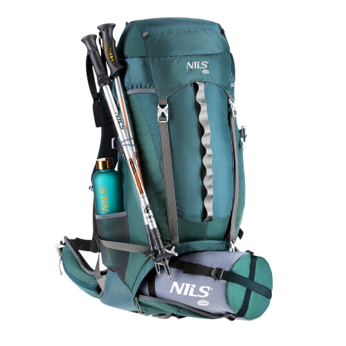 65L Green Tourist Backpack - Lightweight, Durable 2