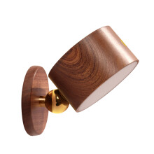USB Rechargeable Battery Propelled Dimmable-Sapele wood