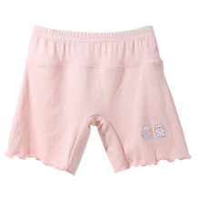 Girls Safety Shorts Soft Breathable Washable Summer-Pink 130cm