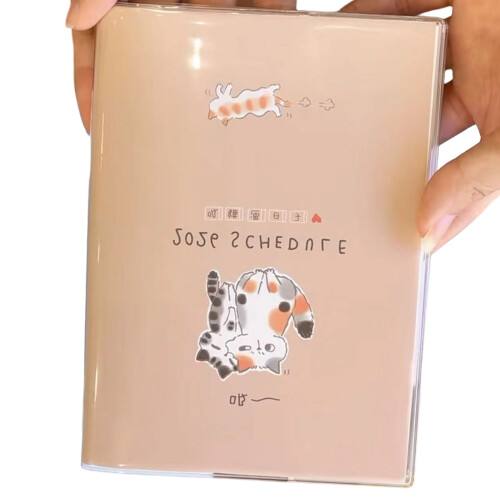 Cats Themed B6 Monthly Planner Notebook Featuring Portable-3