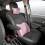 Memory Foam Bilhovedstøttesæt Sakura Pink 1