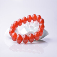 Armband van natuurlijke rode agaat met kralen van 6-20 mm