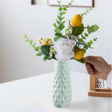 Keramikvase, mattiert, moderne Wohndekoration