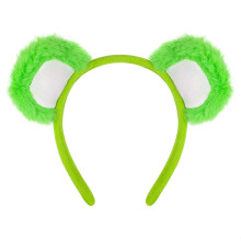 Plüsch-Stirnband mit Bärenohren für Damen und Mädchen