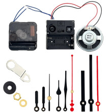12888 Metall-Uhrwerk-Set mit Zeigern und Beschlägen