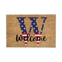 Patriottische antislip deurmat 19x31 inch