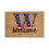 Patriottische antislip deurmat 19x31 inch 1