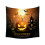 Halloween Græskar Gobelin Baggrund 100x150cm 1