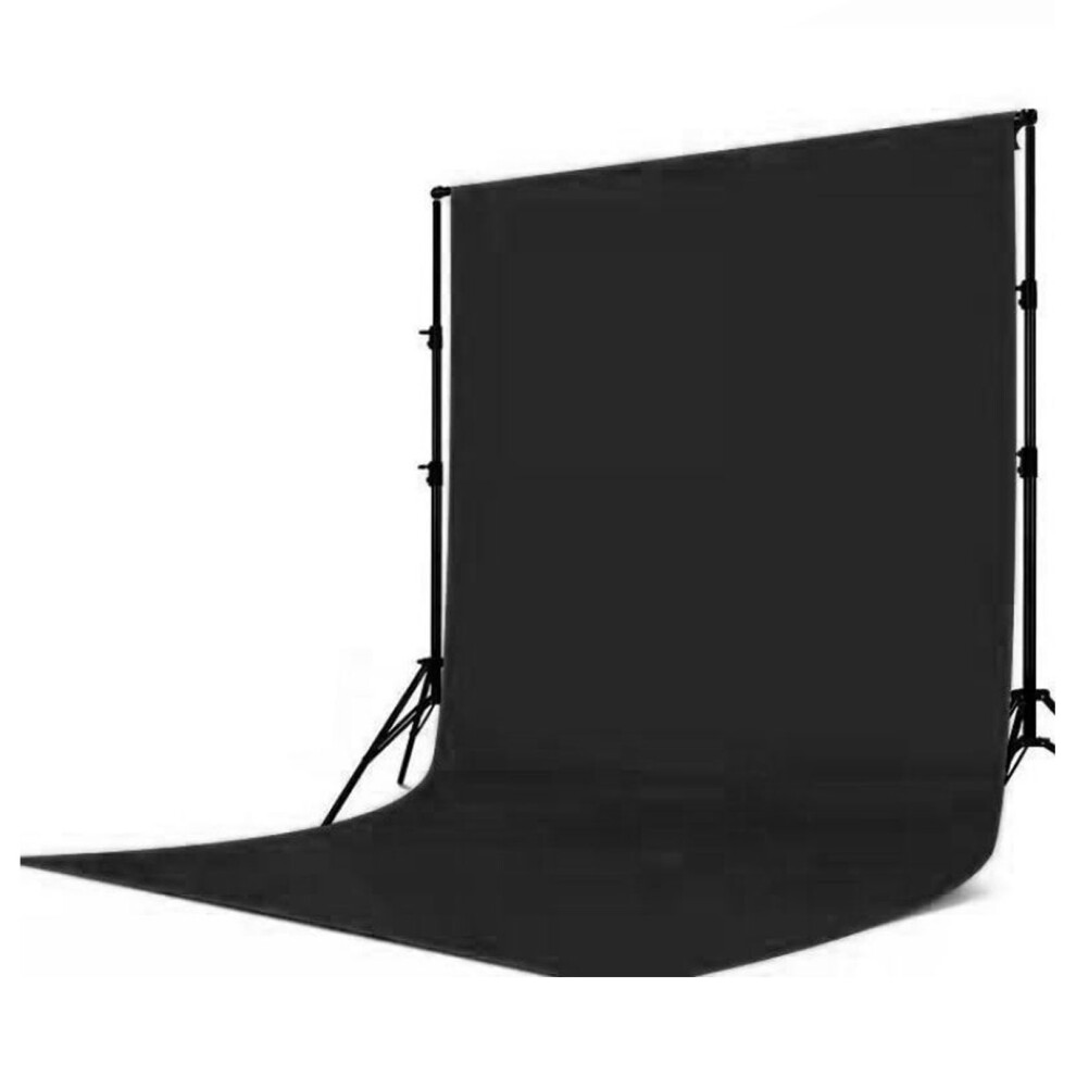 3X2m Portrait Backdrop Polyester For Events Black 7340572776846