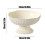 White Pedestal Fruit Bowl – Modern Kitchen Counter Bowl 3