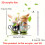 Valentine's Day Teacup Cat Pendant - 1pc 4