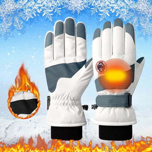 AWZXDE Winter-Touchscreen-Windschutzhandschuhe – Verdickt, 1