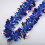 Red White Blue Star Tinsel Garland 5