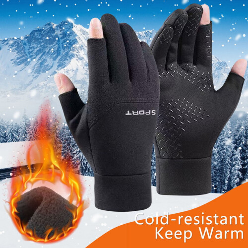 Unisex vinterhandsker med touchscreen, 1 par 2