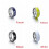 Waterproof NFC Finger Ring Smart Wearable White Size 6 4