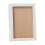 Wood Shadow Box Frame 4x6in with Linen Backboard 4