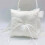 Decorative Wedding Rings Holder Pillow Features Lace And Beads 6