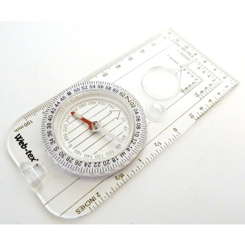 Web-tex Military Map Compass 2