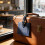 Simple Square PU Leather Luggage Labels Easy Installation-brown 5