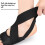 1 Pair Nonslip Yogas Sock Featuring Toe Grip Comfortable Fit-S 4