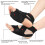 1 Pair Nonslip Yogas Sock Featuring Toe Grip Comfortable Fit-S 7