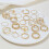Gold Knuckle Rings Set Vintage Boho Style 22-Piece 4