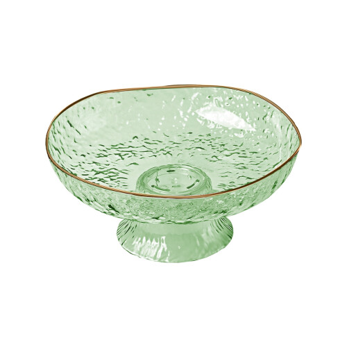 Fruktskål i glaspiedestal, 25 cm 1
