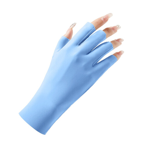 Dame UPF50+ fingerløse solhandsker – nylon/spandex, 1 stk. 1