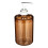 Premier Housewares Brown Plastic Lotion Pump Liquid Soap Dispenser Bathroom Bath Accessory Storage 1