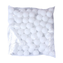 Bolas de rifa blancas de PP de 40 mm, 100 unidades