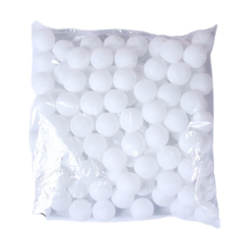Bolas de rifa blancas de PP de 40 mm, 100 unidades