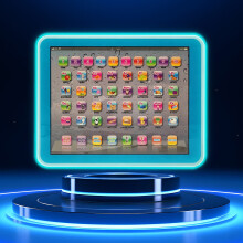 Tabletă de învățare pentru copii - Jucărie cu LED pentru alfabet și matematică