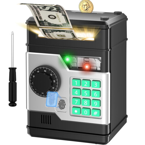 Ηλεκτρονικό ATM Piggy Bank για παιδιά 3+ ετών, με κωδικό πρόσβασης &