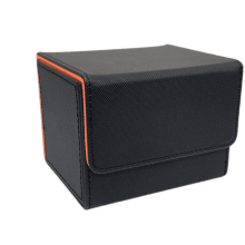 Caixa para baralho Magnetic Commander – Cor sólida, grande capacidade