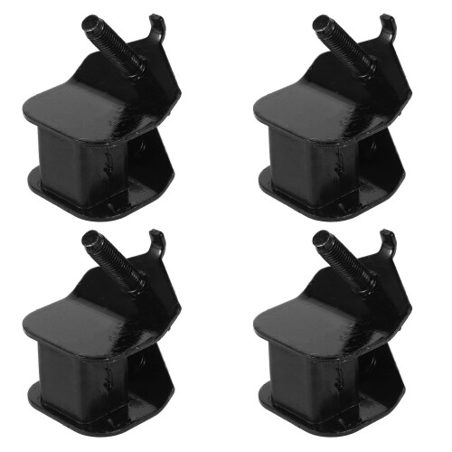 4-delte generatormotorfester – gummi og jern