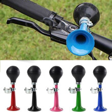Klaxon de vélo à air comprimé – Rétro 2 tons en PVC avec ampoule en caoutchouc