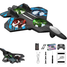 Skyriders RC Jet Speelgoed – Dubbele Snelheid, 360 Flip, Schuim