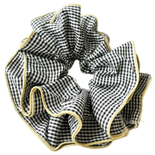 Ruffled Double-Layer Scrunchies for Women Korean Style