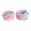 Set di braccialetti con perline per bambini – 10 pezzi multicolore in ABS 1