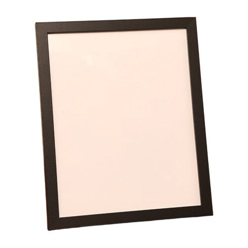 Moldura de madeira preta 12x16 polegadas para parede ou mesa 1