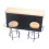 Conjunto de mini bar de madeira com mesa e 2 cadeiras. 4