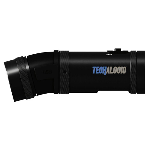 Techalogic DC-2 Pro Helmet Camera QHD 2K Dual Lens Front and Rear Record 2