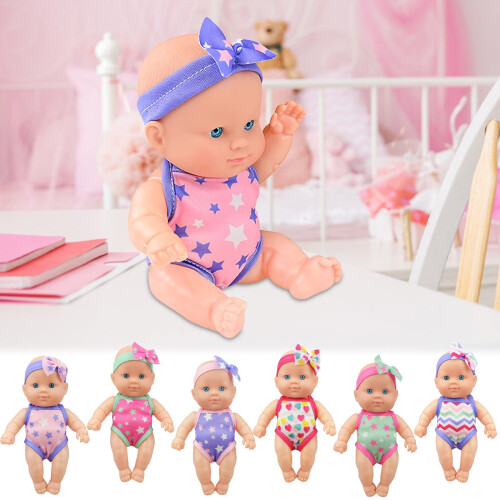 Κούκλα Reborn Baby από μαλακό ύφασμα, 8 ίντσες 2