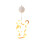 Easter Bunny Window Suction Lights, Battery Operated, Compatible with Easter Decor 2